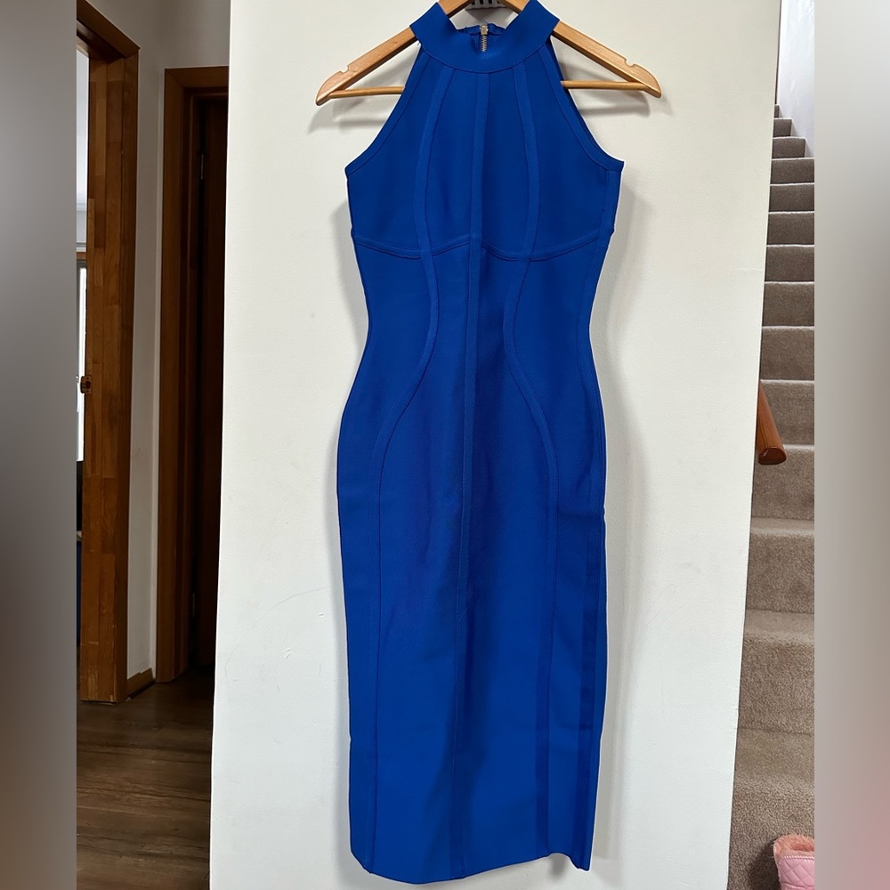 SEXY SEXY BODYCON DRESS SUPER STRETCHY WITH BACK ZIPPER